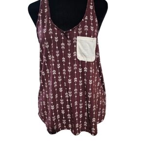 EmpCyre Skater Racerback Knit Tank Top Size Medium